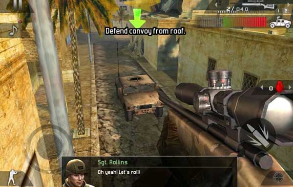 Modern Combat 2 HD Android Download
