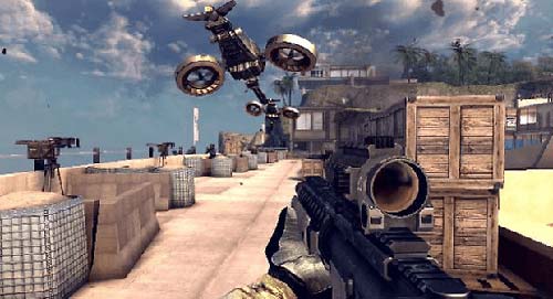 modern combat 4 apk here