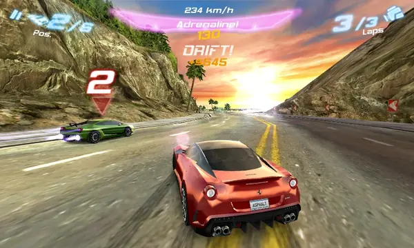 Asphalt 6 Adrenaline Apk+Obb