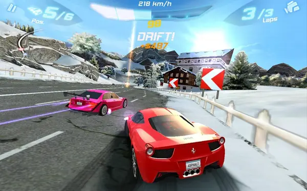 Asphalt 6 Adrenaline HD Apk+Data